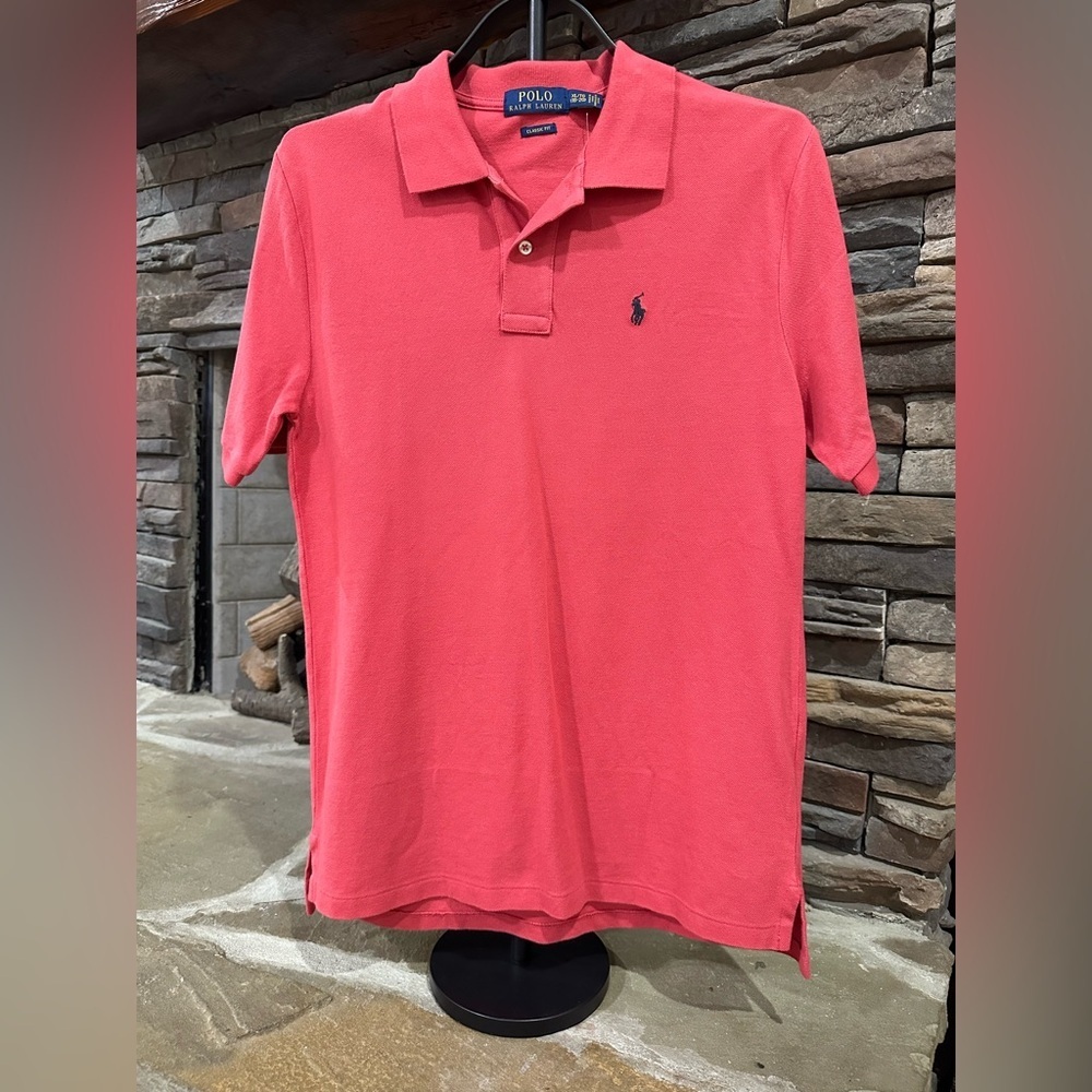 Ralph Lauren.  Classic Fit. Red Polo Shirt